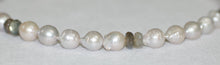 Load image into Gallery viewer, Baroque Pearl and Labradorite Necklace and Earrings Set