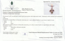 Load image into Gallery viewer, Fancy Color Diamonds Round Petal Necklace