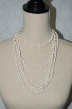 Load image into Gallery viewer, Never ending White Pearl Necklace