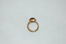 Load image into Gallery viewer, Peachy Pink Tourmaline Cabochone Ring