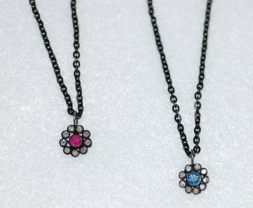 Gem Flower Pendant