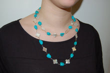 Load image into Gallery viewer, X’s and O’s Long Necklace