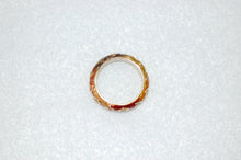 Load image into Gallery viewer, Hidalgo Rainbow Swirl Enamel Band in 18K Yellow Gold