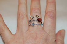 Load image into Gallery viewer, Constellation Multi Gemstone Ring