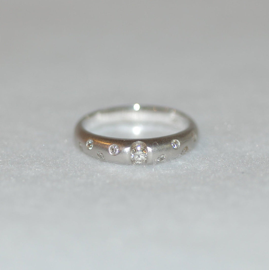 Floating Diamond Ring