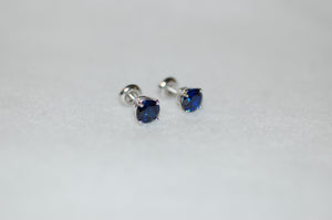 Sapphire Stud Earrings