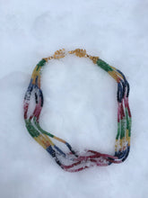 Load image into Gallery viewer, Rainbow Sapphire Necklace