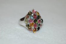 Load image into Gallery viewer, Tourmaline Caviar Ring