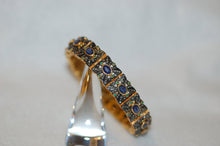 Load image into Gallery viewer, WOW Sapphire Emerald and Diamond Barcelet