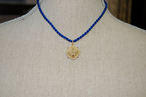 Fancy Diamond Shield Pendant