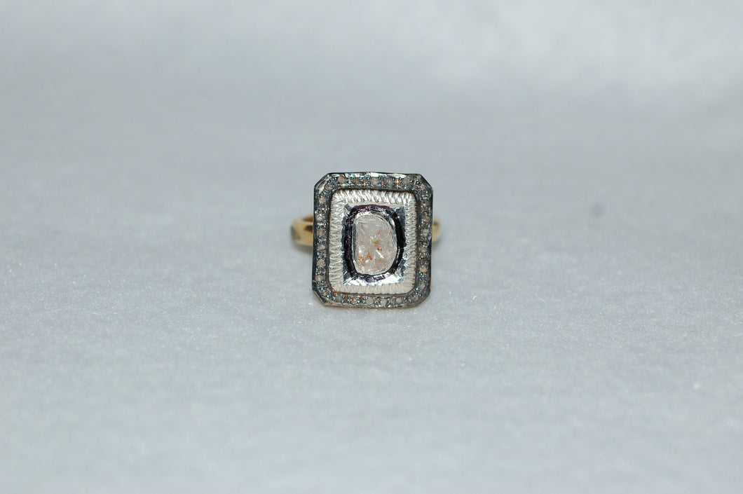 Diamond Cobblestone Ring