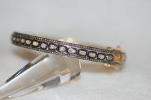 Load image into Gallery viewer, Vintage Style Diamond Bangle Bracelet