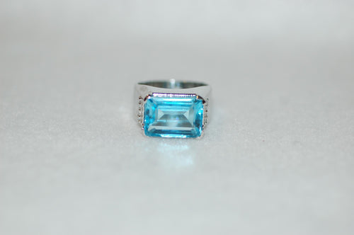 Bold Topaz Cocktail Ring