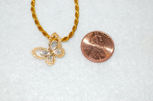 Load image into Gallery viewer, Diamond Butterfly Necklace