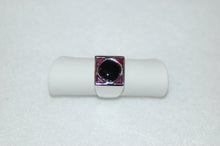 Load image into Gallery viewer, Tourmaline and Onyx Signet Ring