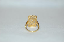 Load image into Gallery viewer, Stained Glass Diamond Ring