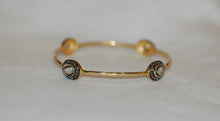 Load image into Gallery viewer, Rose Cut Diamond Antique Style Bangle