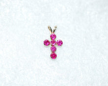 Load image into Gallery viewer, Gemstone Cross
