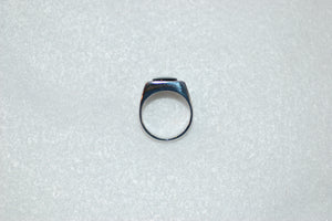 Tourmaline and Onyx Signet Ring