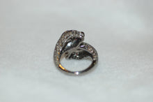 Load image into Gallery viewer, Double Cobra Diamond Ring