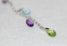 Load image into Gallery viewer, Trinity Briolette Hanging Earrings