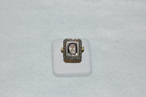 Diamond Cobblestone Ring