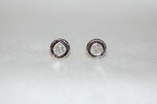 Load image into Gallery viewer, Antique Style Diamond Stud Earrings