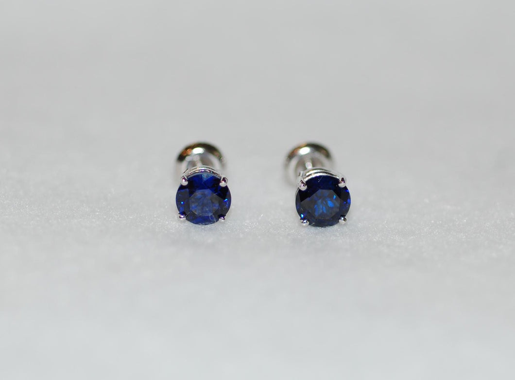 Sapphire Stud Earrings