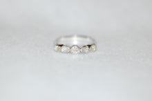Load image into Gallery viewer, Five Stone Rose Cut Diamond Band