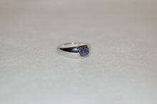 Load image into Gallery viewer, Tanzanite Cabochon Ring