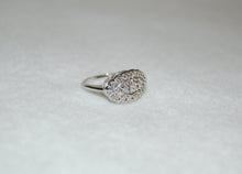 Load image into Gallery viewer, Victorian Diamond Cluster Ring