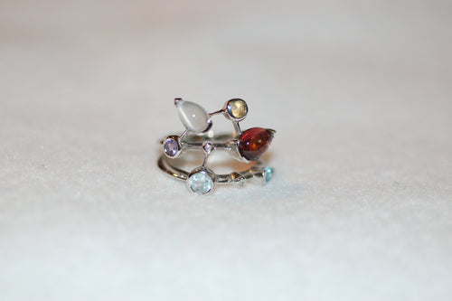 Constellation Multi Gemstone Ring