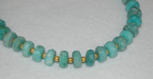 Load image into Gallery viewer, Amazonite and Stardust Bead Duo
