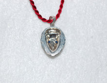 Load image into Gallery viewer, Lion Head with Sapphire Eyes Pendant