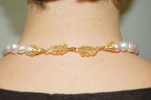 Load image into Gallery viewer, Pink Pearls and Tourmaline Tassel Necklace
