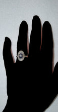 Load image into Gallery viewer, Antique Style Sapphire and Diamond Deco Ring