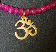 Load image into Gallery viewer, Ruby Ohm Necklace