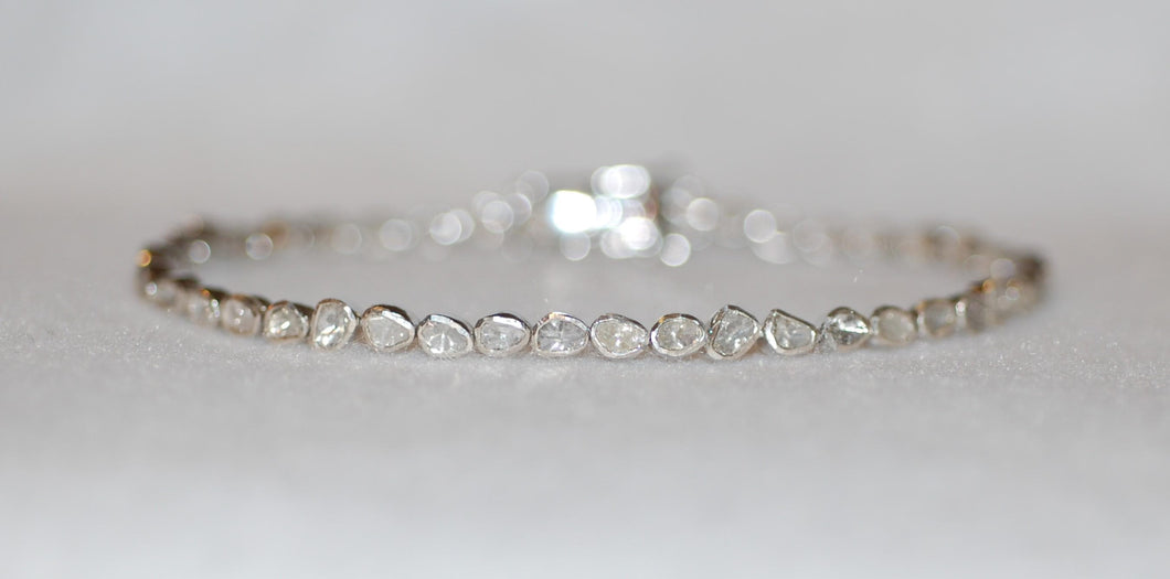 Diamond Riviere Tennis Bracelet