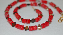 Load image into Gallery viewer, Coral Snake Necklace