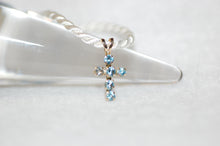 Load image into Gallery viewer, Gemstone Cross