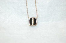 Load image into Gallery viewer, Diamond Clower and Onyx Necklace