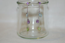 Load image into Gallery viewer, Trinity Briolette Hanging Earrings