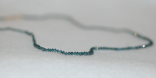 Fancy Diamond Rivière Necklace