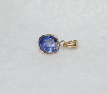 Load image into Gallery viewer, Tanzanite Freeform Solitaire Necklace