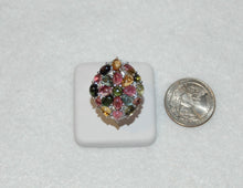 Load image into Gallery viewer, Tourmaline Caviar Ring