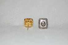 Load image into Gallery viewer, Diamond Cobblestone Earrings