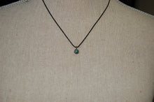 Load image into Gallery viewer, Emerald and Diamond Disk Necklace