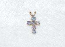 Load image into Gallery viewer, Gemstone Cross