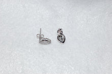 Load image into Gallery viewer, Sustainable Lab Grown Diamond Cluster Marquise Stud Earrings