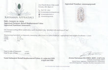 Load image into Gallery viewer, Diamond Stained Glass Shield Ring